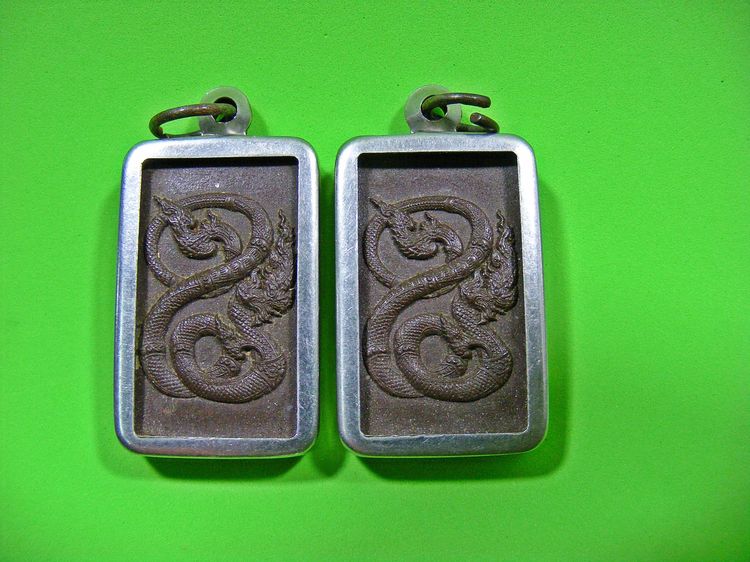 เนื้อผงเหล็กน้ำพี้ พญานาค พระบ้านๆ สวยๆ