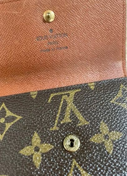 Louis Vuitton Monogram Portefeuille Elise Wallet  มือสอง ของแท้ รูปที่ 2