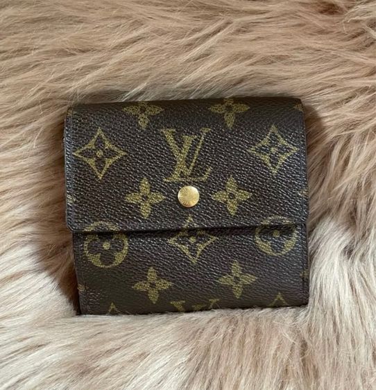 Louis Vuitton Monogram Portefeuille Elise Wallet  มือสอง ของแท้