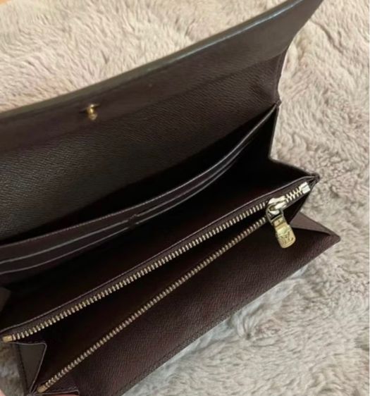 Louis Vuitton Sarah Long Bifold wallet Damier ของแท้ มือสอง รูปที่ 3