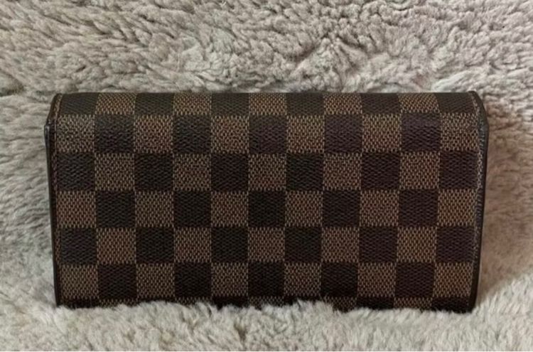 Louis Vuitton Sarah Long Bifold wallet Damier ของแท้ มือสอง รูปที่ 2