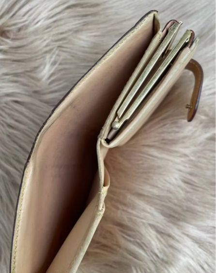 Louis Vuitton Multicolor Portefeuille Viennois Wallet ของแท้ มือสอง รูปที่ 6
