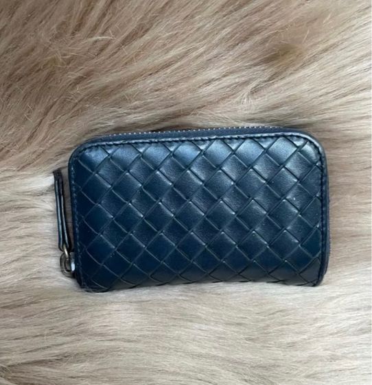 BOTTEGA VENETA Coin Case Card สี midnight มือสอง ของแท้ รูปที่ 7