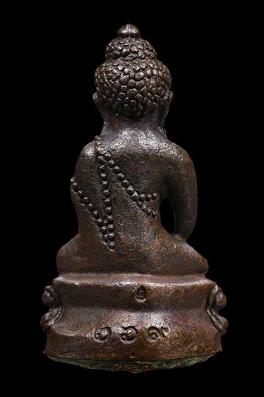 พระกริ่งบรมพุทธโธ ชินบัญชร หลวงปู่ทิม วัดละหารไร่ ก้นอุดผงพราย รูปที่ 2