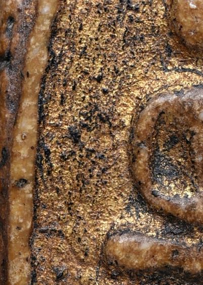 องค์ตรียัมปวาย💥พระบ้านแบ่งปัน ➰ พระสมเด็จวัดระฆัง พิมพ์เจดีย์ จุ่มรักปิดทองคำเปลว มีมวลสารเก่า  รูปที่ 12