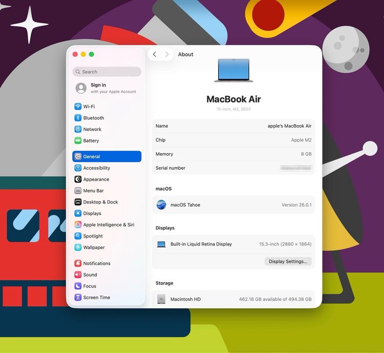 MacBook Air 15-inch M2 2023 Ram8GB SSD512GB SpaceGray รูปที่ 12