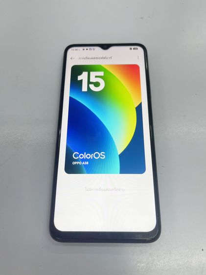 OPPO A38 4+4 128 GB ดำ สแกนได้ ไม่เคยซ่อม แบตนานมาก ราคาถูกใจ รูปที่ 4
