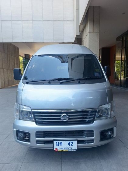 Nissan Urvan 2005 3.0 VX ZDi Van ดีเซล ไม่ติดแก๊ส เกียร์ธรรมดา เทา รูปที่ 2
