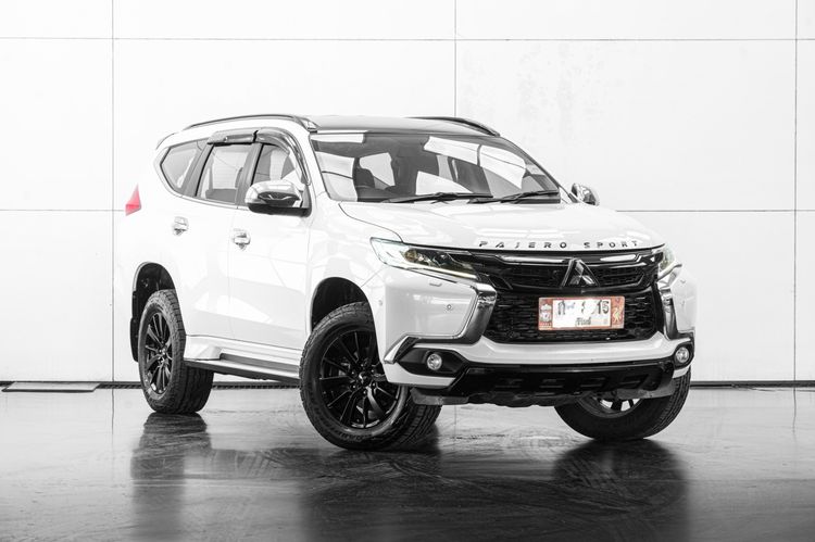 Mitsubishi Pajero Sport 2021 2.4 Elite Edition 2WD Utility-car เบนซิน ไม่ติดแก๊ส เกียร์อัตโนมัติ ขาว รูปที่ 2
