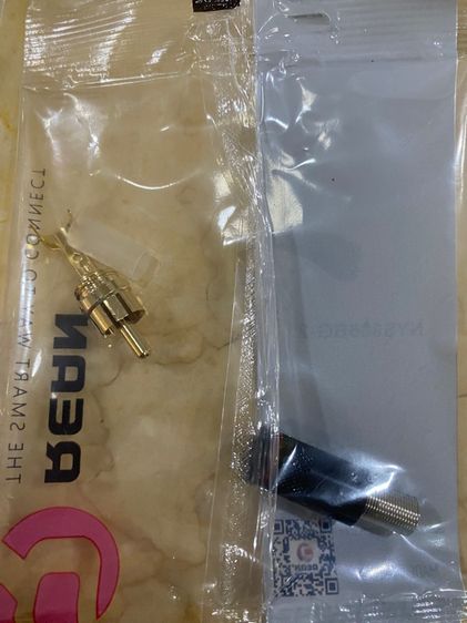 ขาย rca Rean ชุปทอง(Neutrik) 4ตัว 120- รูปที่ 3