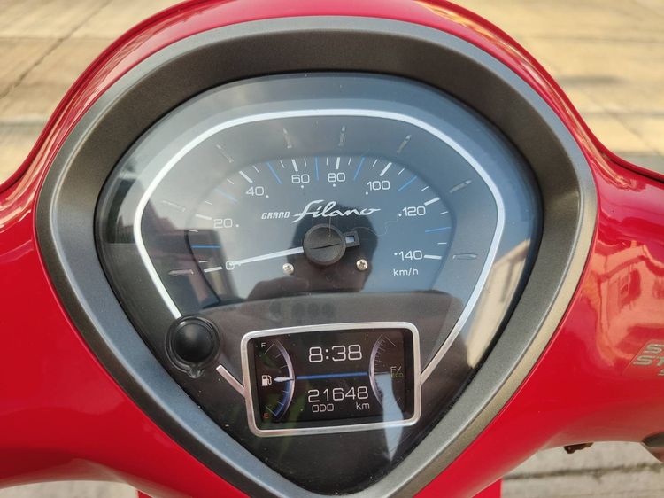 🛵ยังไงก็ขาย Grand filano Hybrid เบรคABS ปี 65 เครื่องดี สีสวย เล่มชุดโอนครบ+เปลี่ยนถ่ายน้ำมันเครื่องฟรี ส่งฟร30กิโล รูปที่ 8
