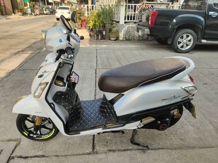 🛵ยังไงก็ขาย Grand filano ปี 63 เครื่องดี สีสวย สตาร์ทมือ(กุญแจรีโมท)ระบบHybrid เล่มชุดโอนครบ+เปลี่ยนถ่ายน้ำมันเครื่องฟรี ส่งฟร30กิโล