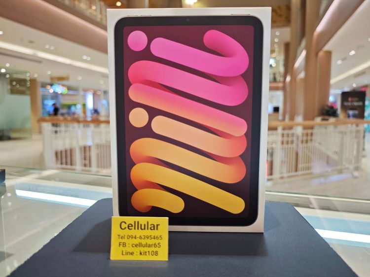 iPad mini7 128GB WiFi เครื่องใหม่ ประกันศูนย์ไทย1ปี