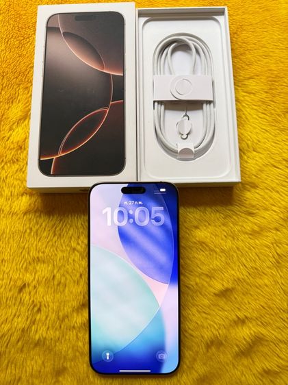 iPhone16 ProMax-แบต100ประกันศูนย์เยอะ