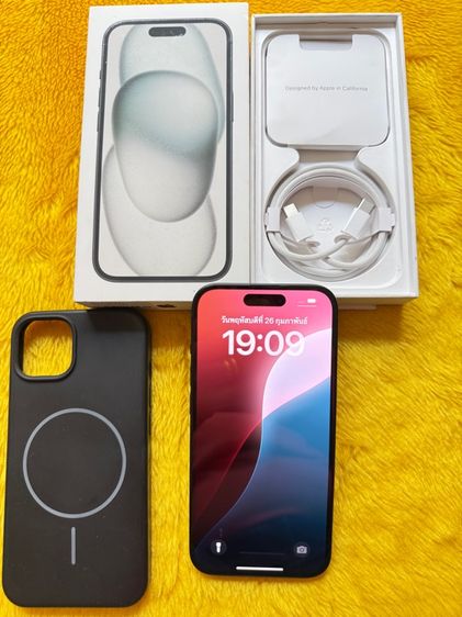 iPhone 15-ดำแบตแท้98