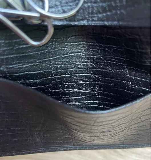 Gucci 6 key case GG canvas bamboo black มือสอง ของแท้ รูปที่ 6