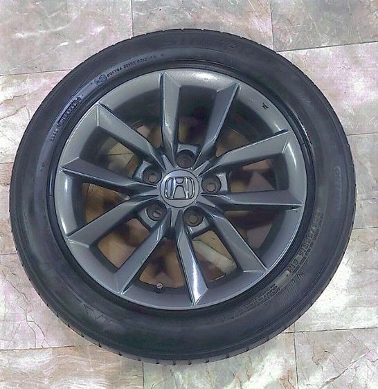 205 Falken ขายยางพร้อมแม็ก Honda ทั้งชุด ราคาถูก ถอดจากรถ ใช้งานน้อย