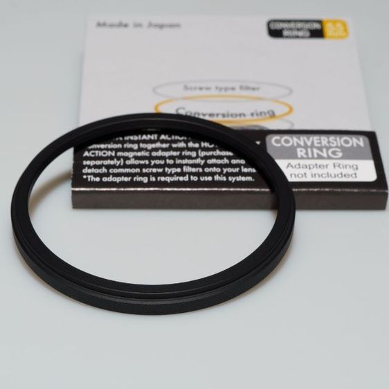 HOYA INSTANT ACTION ADAPTER RING และ CONVERSION RING SET size 55mm ชุดแม่เหล็กปลดเร็วสำหรับเปลี่ยนฟิลเตอร์เลนส์กล้องถ่ายรูป  รูปที่ 5