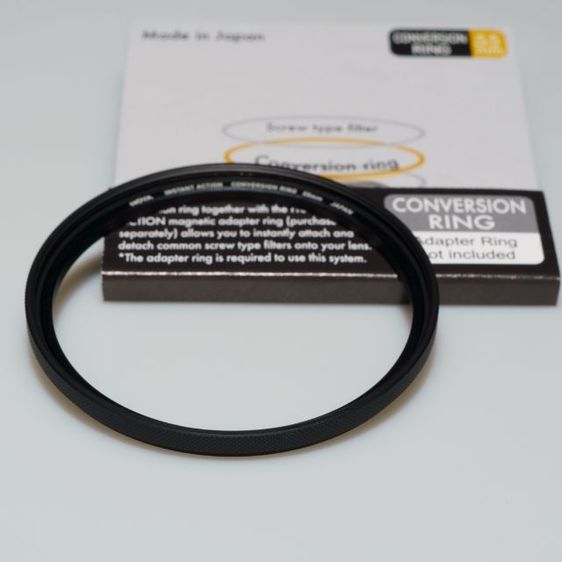 HOYA INSTANT ACTION ADAPTER RING และ CONVERSION RING SET size 55mm ชุดแม่เหล็กปลดเร็วสำหรับเปลี่ยนฟิลเตอร์เลนส์กล้องถ่ายรูป  รูปที่ 6