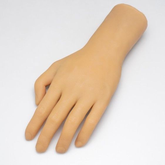 หุ่นมือซิลิโคนสำหรับถ่ายภาพสินค้า