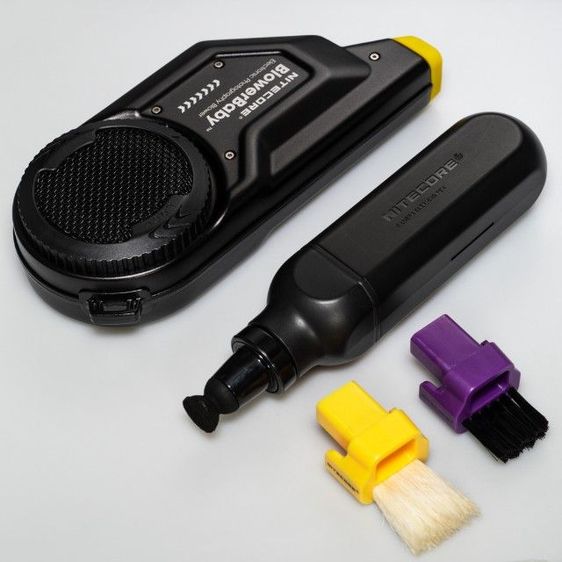 เครื่องเป่าลมพกพา Nitecore BlowerBaby Full Set พร้อมฟิลเตอร์กรองฝุ่นเซนเซอร์กล้อง  และชุดปากกาหัวแปรงทำความสะอาดเลนส์ รูปที่ 5