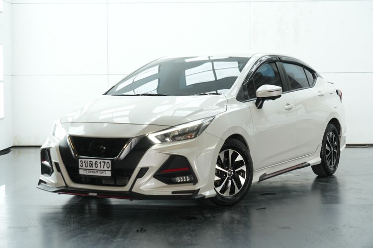 Nissan Almera 2022 1.0 VL Sedan เบนซิน ไม่ติดแก๊ส เกียร์อัตโนมัติ ขาว รูปที่ 2