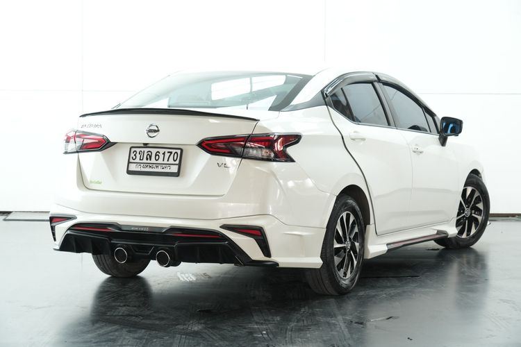 Nissan Almera 2022 1.0 VL Sedan เบนซิน ไม่ติดแก๊ส เกียร์อัตโนมัติ ขาว รูปที่ 4