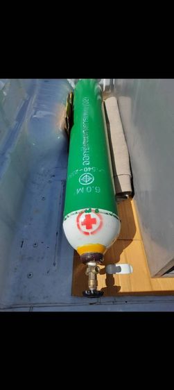 ถังออกซิเจน ขนาด 6 คิว พร้อมเกจ์วัด ผลิตปี 2021 รูปที่ 5