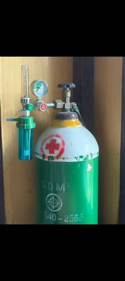 ถังออกซิเจน ขนาด 6 คิว พร้อมเกจ์วัด ผลิตปี 2021 รูปที่ 6