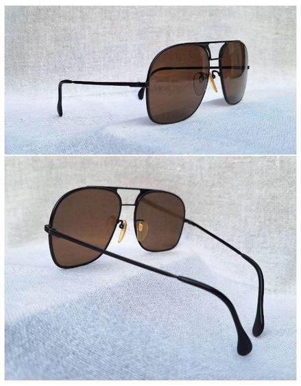 แว่นตาเยอรมันตะวันตกผู้ให้กำเนิดเลนส์กระจกพระเจ้า CARL ZEISS JENA โมเดลอะเวียร์เตอร์–สี่เหลี่ยมนักบิน–สิงห์ดำ เลนส์กระจกคริสตัล ออริจินัล CARL ZEISS JENA สีน้ำตาล–สว่าง...Authentic Vintage CARL ZEISS JENA handcrafted in West Germamy รูปที่ 12