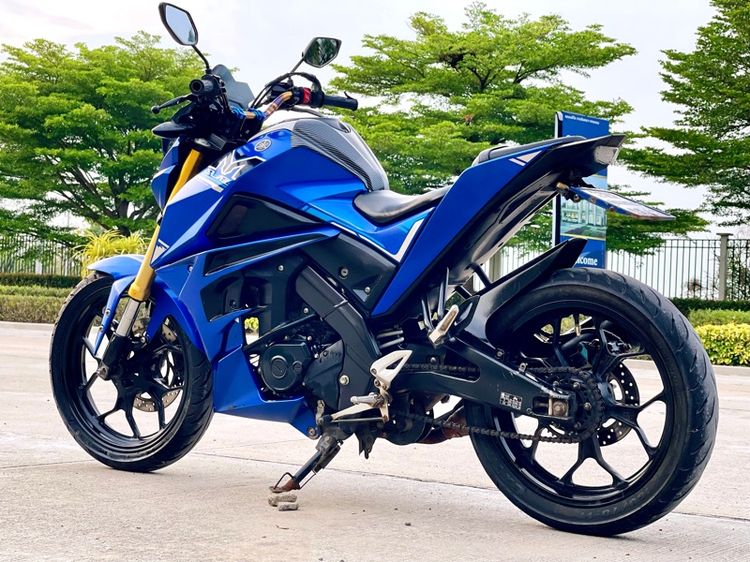 ขาย YAMAHA M-SLAZ ปี 2017 สตาร์มือ เครื่องดีสมบูรณ์ ขับนิ่ม รถที่บ้านใช้เองครับ ภาษี66 รูปที่ 3