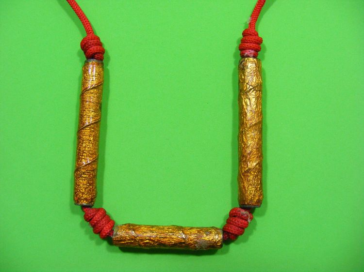 พระบ้านๆ ตะกรุดปิดทอง เก่า สวยเดิมๆ รูปที่ 7