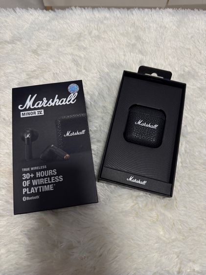 MARSHALL หูฟัง Earbud รุ่น MINOR IV สีดำ