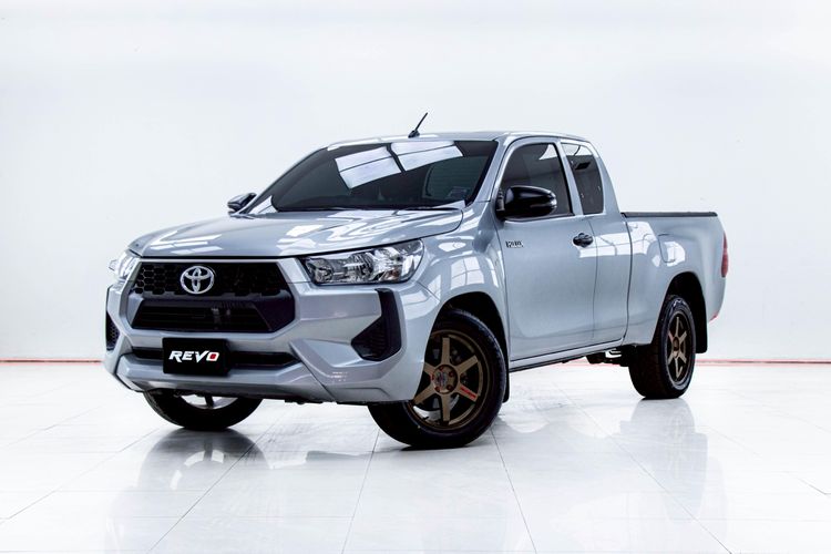 Toyota Hilux Revo 2024 Smart Cab 2.4 Entry Z Edition Pickup ดีเซล ไม่ติดแก๊ส เกียร์ธรรมดา เทา รูปที่ 4