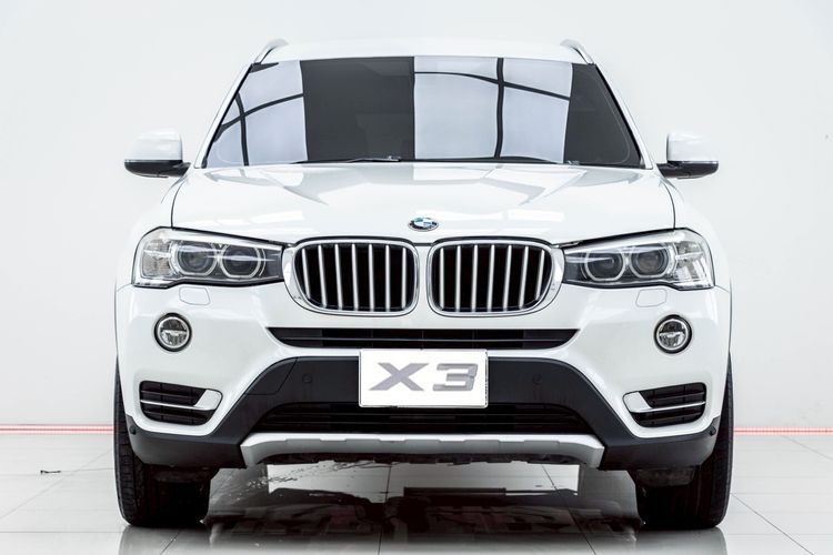 BMW X3 2016 2.0 xDrive20d Highline 4WD Utility-car ดีเซล ไม่ติดแก๊ส เกียร์อัตโนมัติ ขาว รูปที่ 4