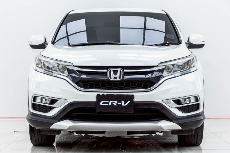 Honda CR-V 2015 2.0 E 4WD Utility-car เบนซิน ไม่ติดแก๊ส เกียร์อัตโนมัติ ขาว รูปที่ 4
