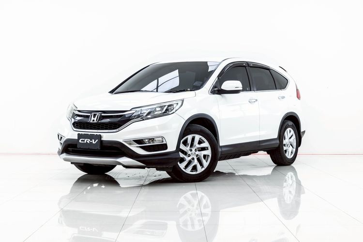รถ Honda CR-V 2.0 E 4WD สี ขาว