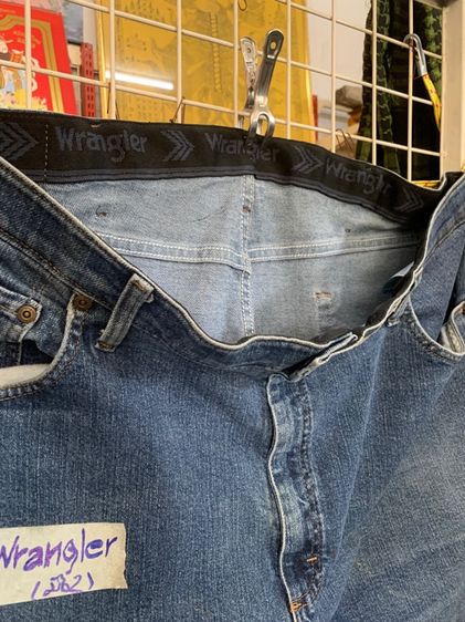 กางเกงยีนส์ แรงเยอร์ เอว 44 นิ้ว รูปที่ 2