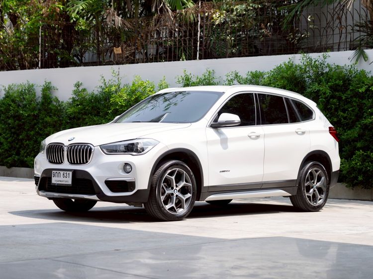 BMW X1 2017 2.0 sDrive18d xLine Utility-car ดีเซล ไม่ติดแก๊ส เกียร์อัตโนมัติ ขาว รูปที่ 3