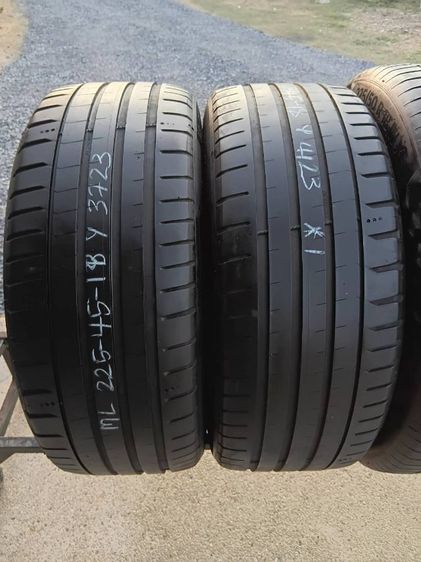 ยางคู่ มิชลิน 225-45-18 ปี4123 รูปที่ 6