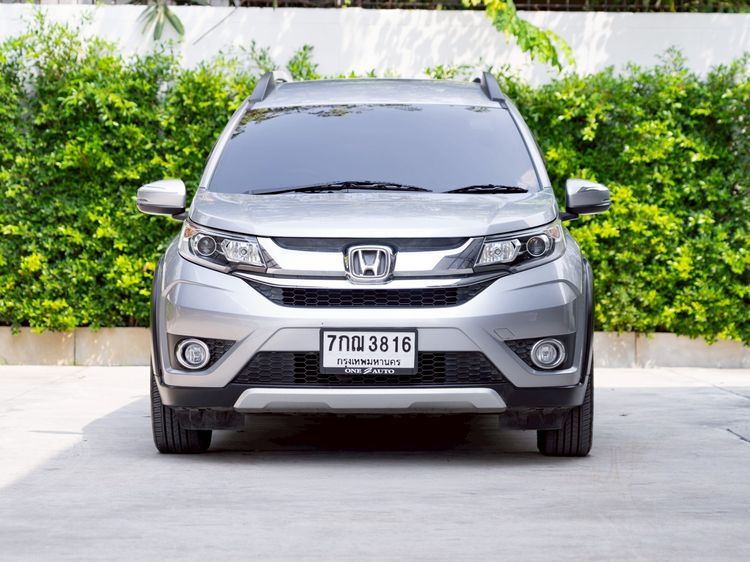 Honda BR-V 2018 1.5 SV Utility-car เบนซิน ไม่ติดแก๊ส เกียร์อัตโนมัติ บรอนซ์เงิน รูปที่ 2