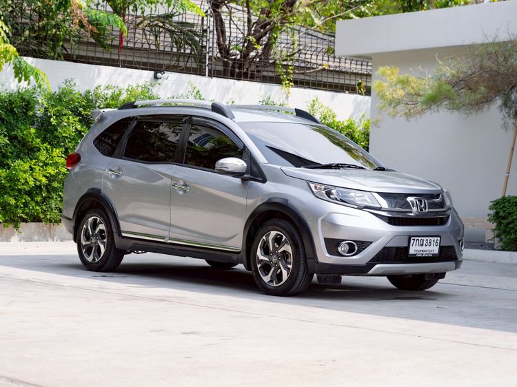 Honda BR-V 2018 1.5 SV Utility-car เบนซิน ไม่ติดแก๊ส เกียร์อัตโนมัติ บรอนซ์เงิน
