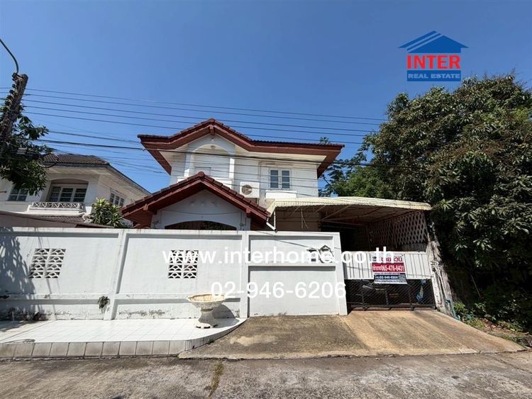 บ้านเดี่ยว 2 ชั้น 50 ตร.ว. หมู่บ้านฟลอร่า วิลล์ พาร์ค ซิตี้ สุวินทวงศ์ ซอยทิวลิป8 (ซอยสุวินทวงศ์38) ถนนสุวินทวงศ์ ถนนฉลองกรุง เขตหนองจอก 