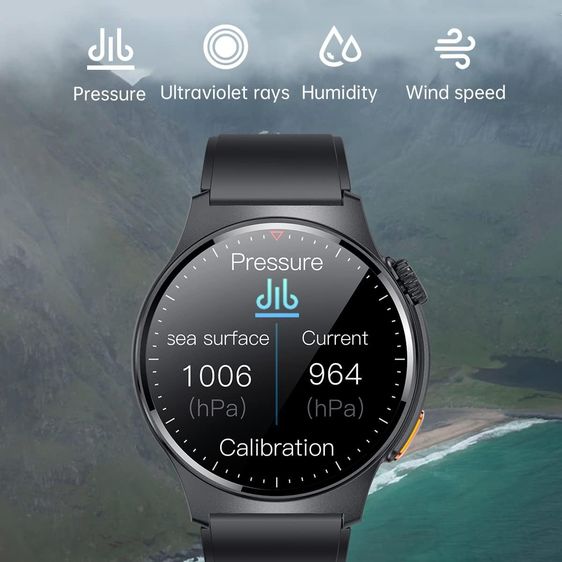 Smart Watch รุ่น QW49 จอสัมผัส กันน้ำ แบตอึด แถมสายยางฟรี รูปที่ 8