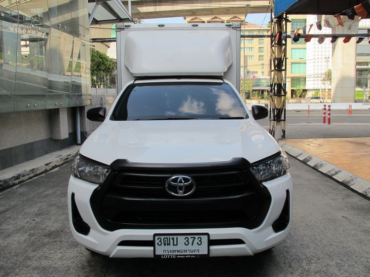 Toyota Hilux Revo 2022 2.4 Entry Van ดีเซล ไม่ติดแก๊ส เกียร์ธรรมดา ขาว รูปที่ 3