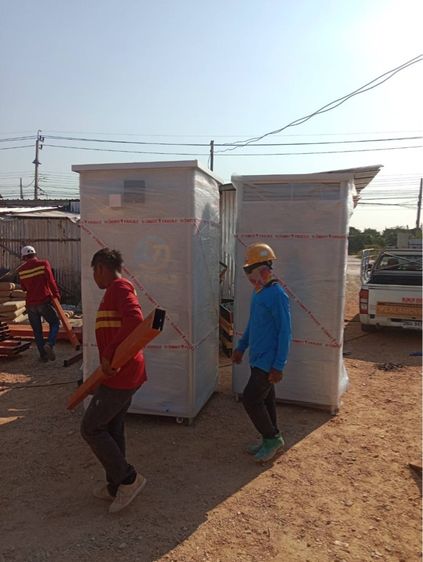 ห้องน้ำสำเร็จรูปไม่มีถังของเสียขนาด 1.1x1.1x2.3เมตรไม่รวมส่ง รูปที่ 6