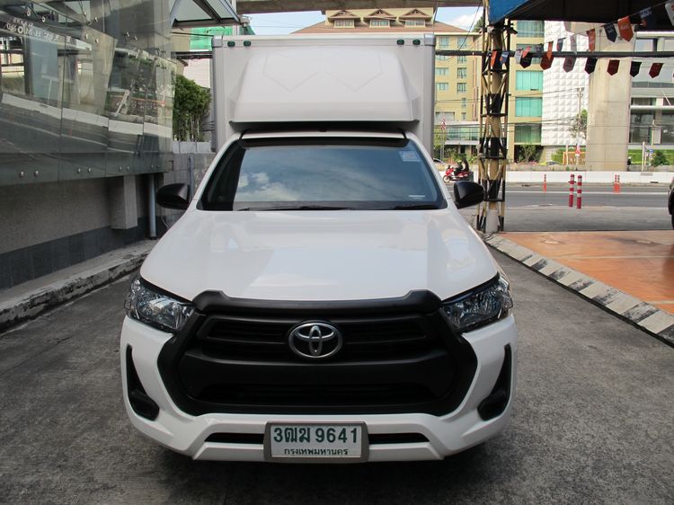 Toyota Hilux Revo 2020 2.4 Entry Van ดีเซล ไม่ติดแก๊ส เกียร์ธรรมดา ขาว รูปที่ 3