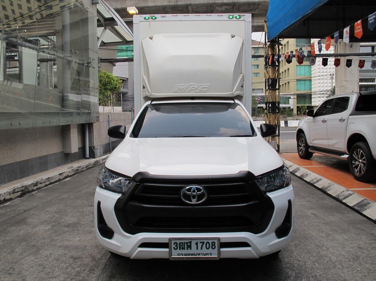 Toyota Hilux Revo 2024 2.4 Entry Van ดีเซล ไม่ติดแก๊ส เกียร์ธรรมดา ขาว รูปที่ 3
