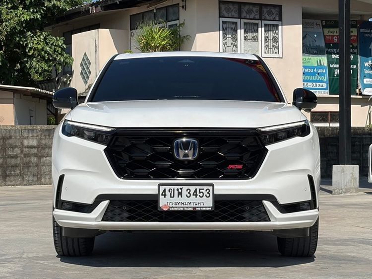 Honda CR-V 2023 2.0 eHEV RS 4WD Utility-car ไฮบริด ไม่ติดแก๊ส เกียร์อัตโนมัติ ขาว รูปที่ 2