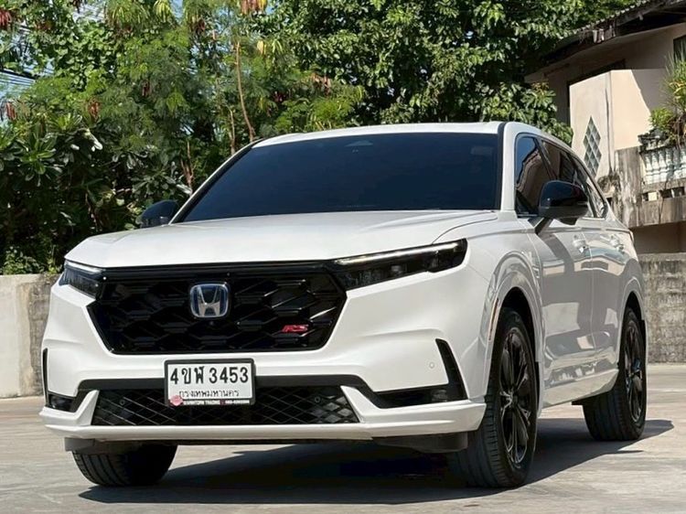 รถ Honda CR-V 2.0 eHEV RS 4WD สี ขาว